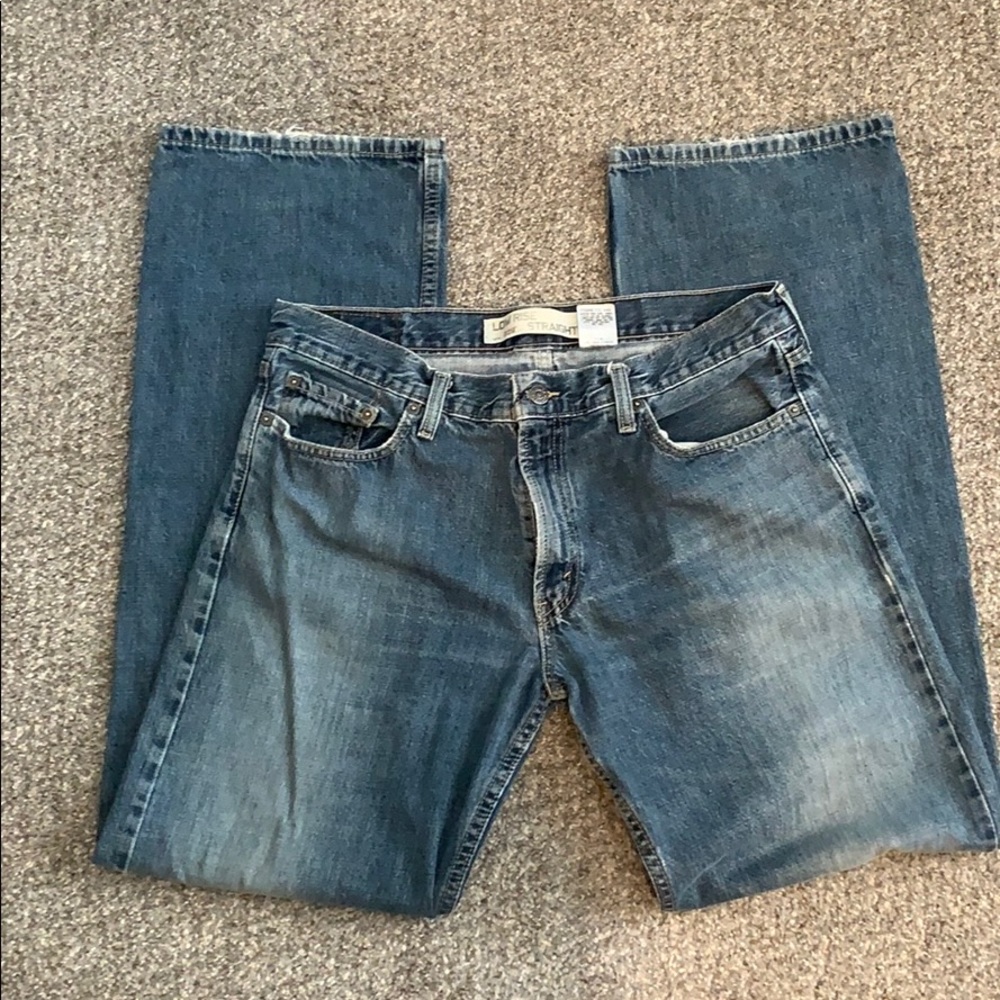 Men’s Levi’s low rise straight
